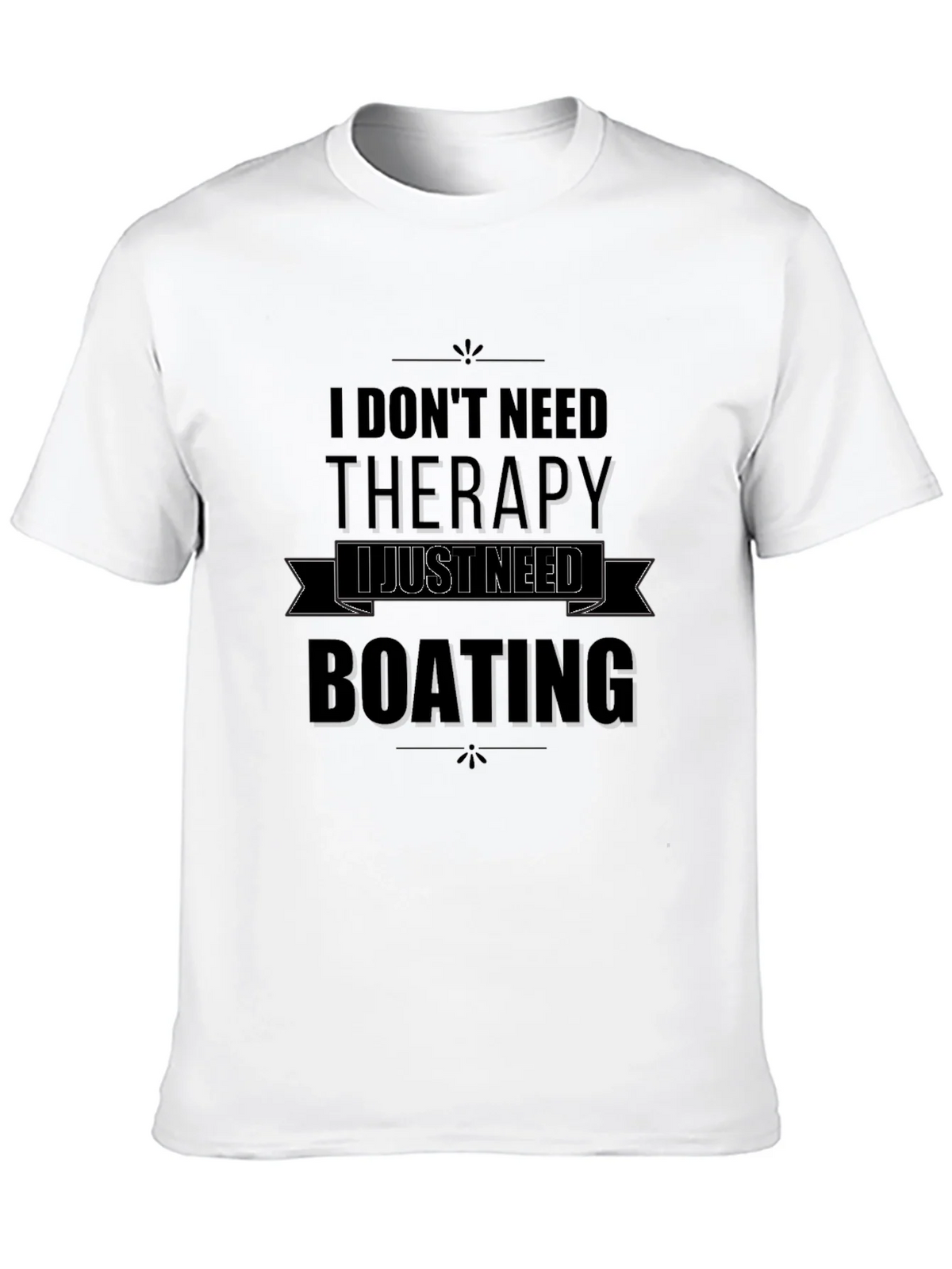 Boating Therapy Graphic Tee - Black product image 9