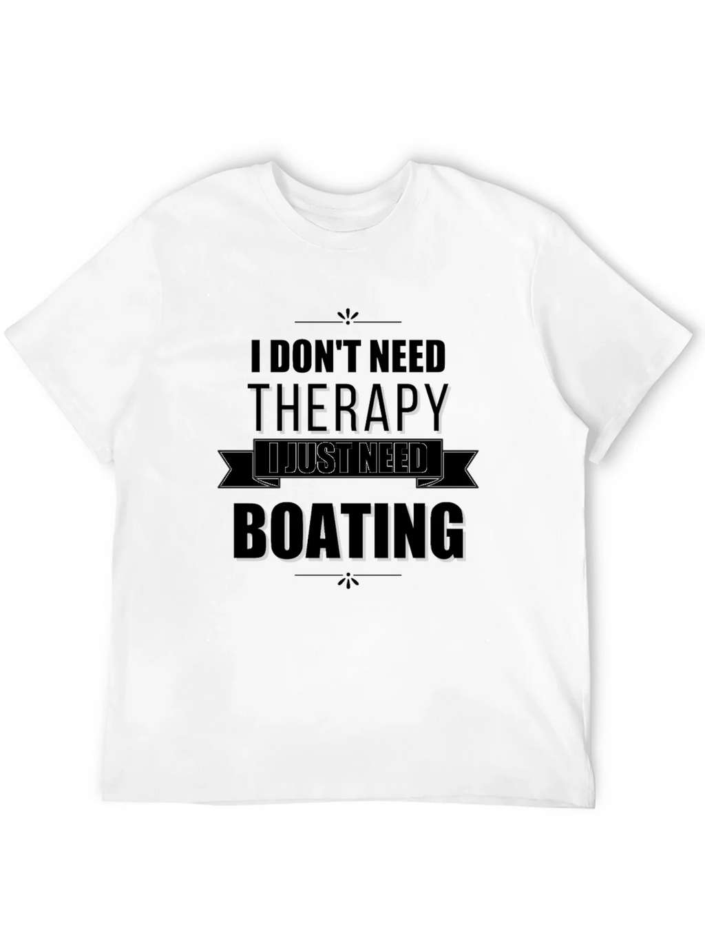 Boating Therapy Graphic Tee - Black product image 11