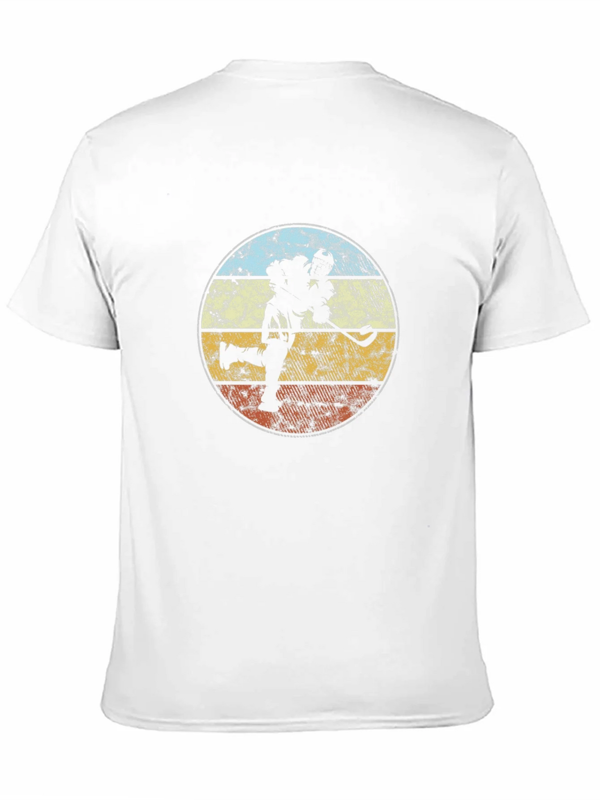 Lacrosse Player Retro Graphic T-Shirt product image 10