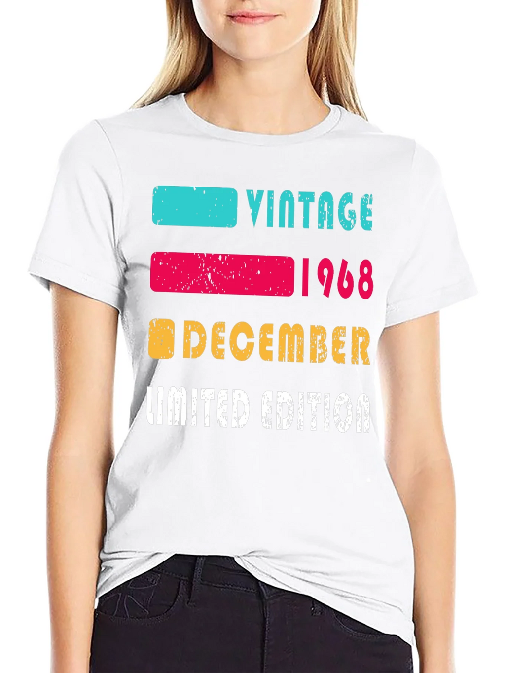 Vintage 1968 December Limited Edition T-Shirt product image 8