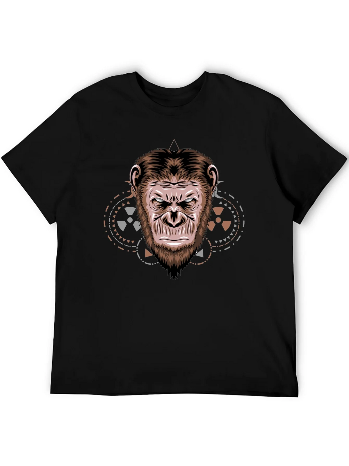Ape Face Graphic T-Shirt - Cool Animal Design product image 5