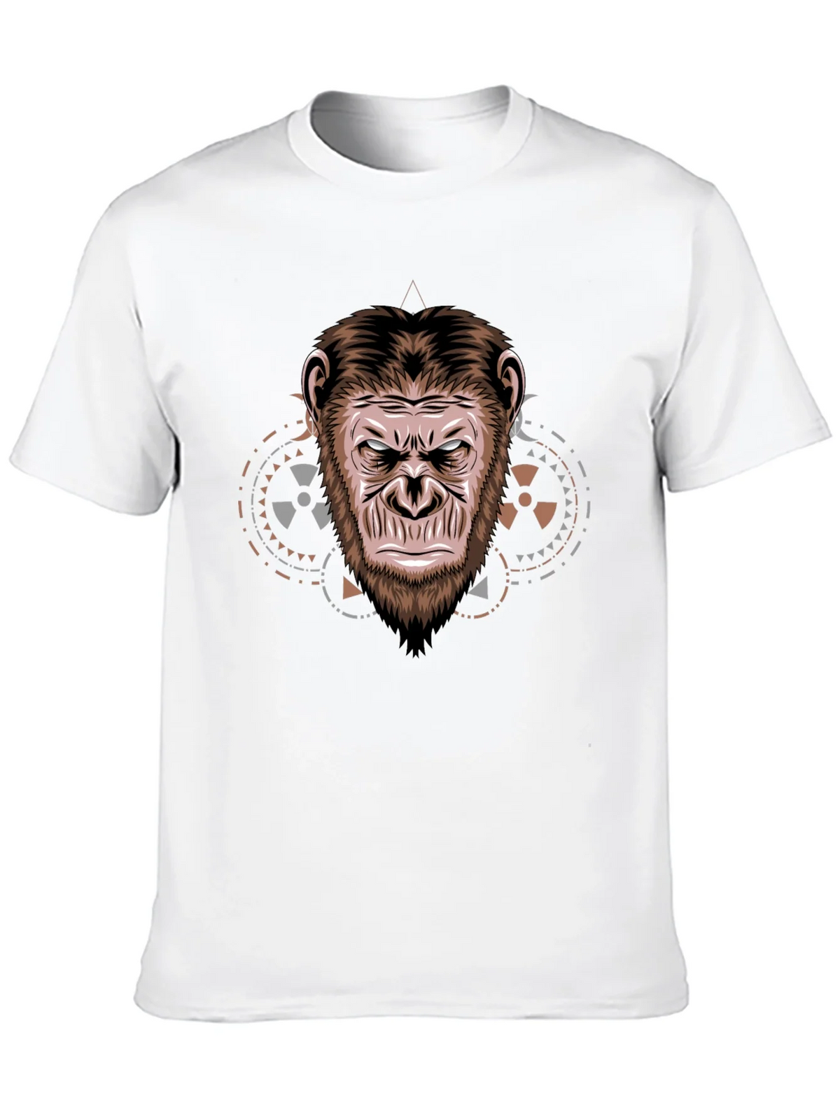 Ape Face Graphic T-Shirt - Cool Animal Design product image 9