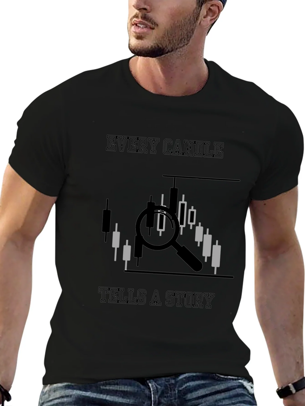 Traders Tee: Every Candle Tells a Story product image 6
