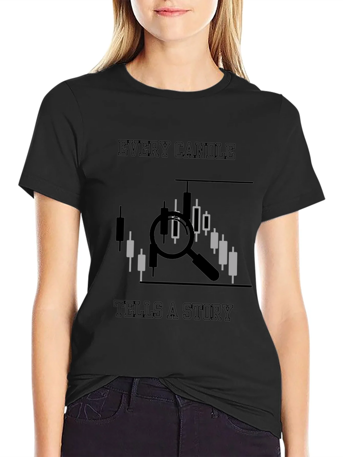 Traders Tee: Every Candle Tells a Story product image 2
