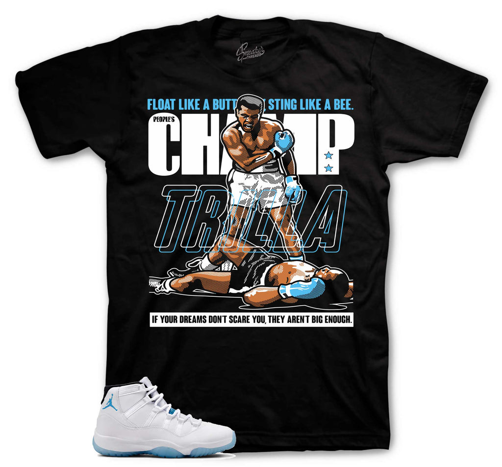 Retro 11 Legend Blue Trilla Shirt