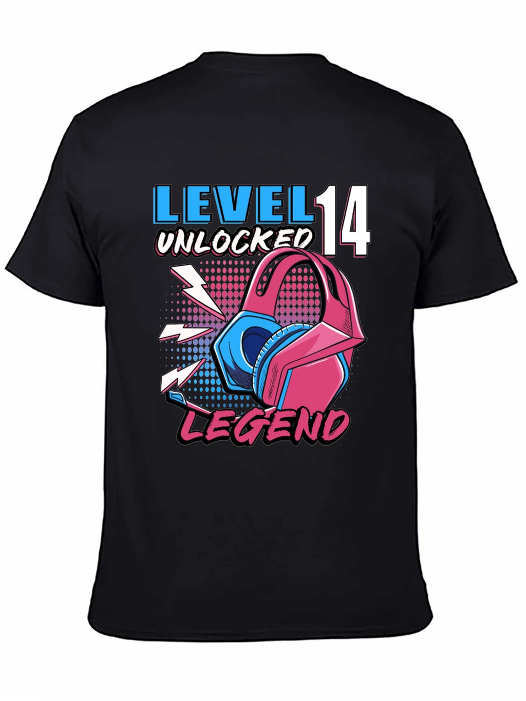 Level 14 Unlocked Gaming Legend T-Shirt product image 4