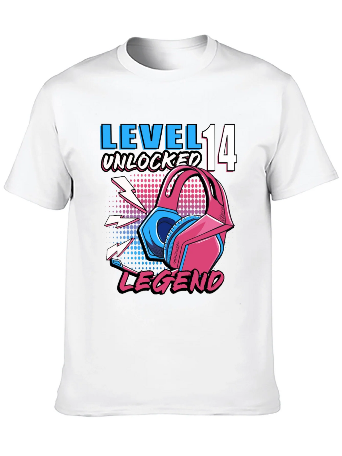 Level 14 Unlocked Gaming Legend T-Shirt product image 9