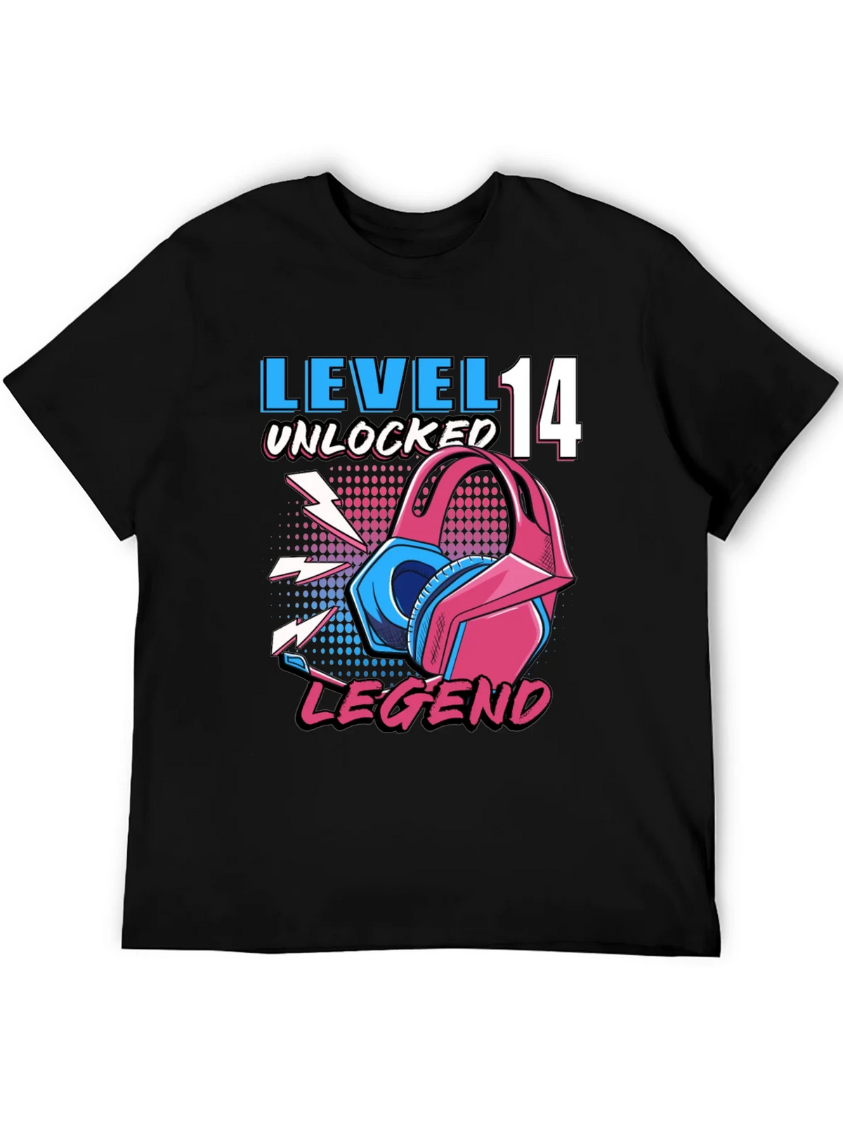 Level 14 Unlocked Gaming Legend T-Shirt product image 5