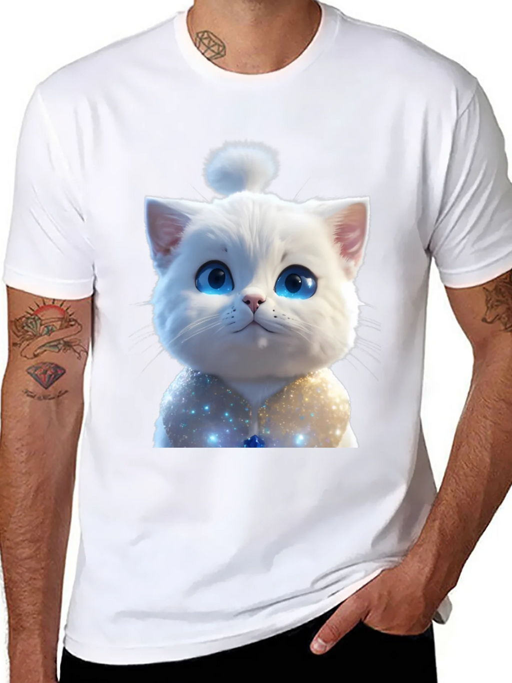 Cute Cat Graphic Tee - Soft & Stylish product image 7