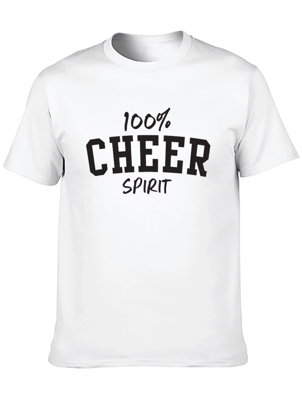 100% Cheer Spirit Graphic Tee - Black product image 9