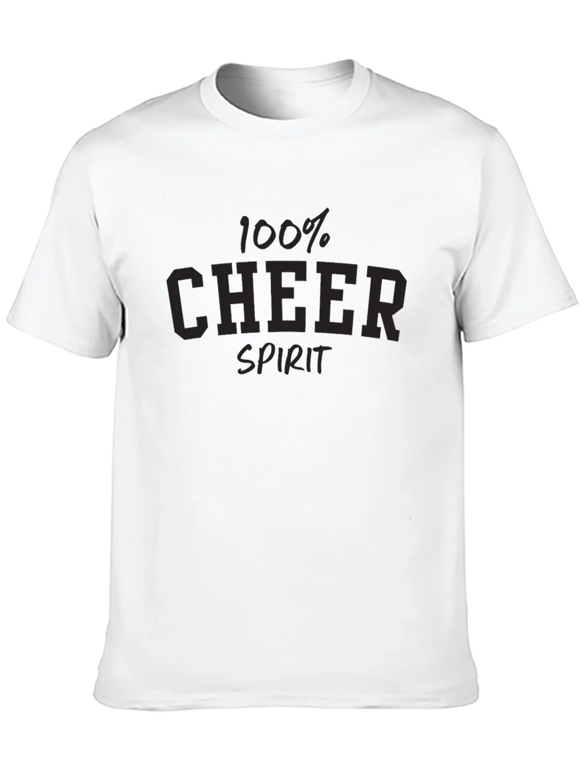 100% Cheer Spirit Graphic Tee - Black product image 9