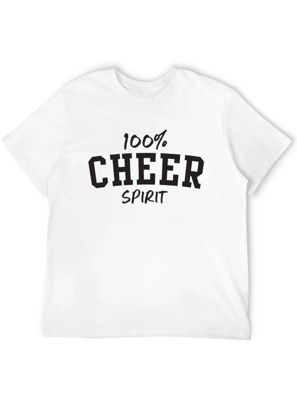 100% Cheer Spirit Graphic Tee - Black product image 11