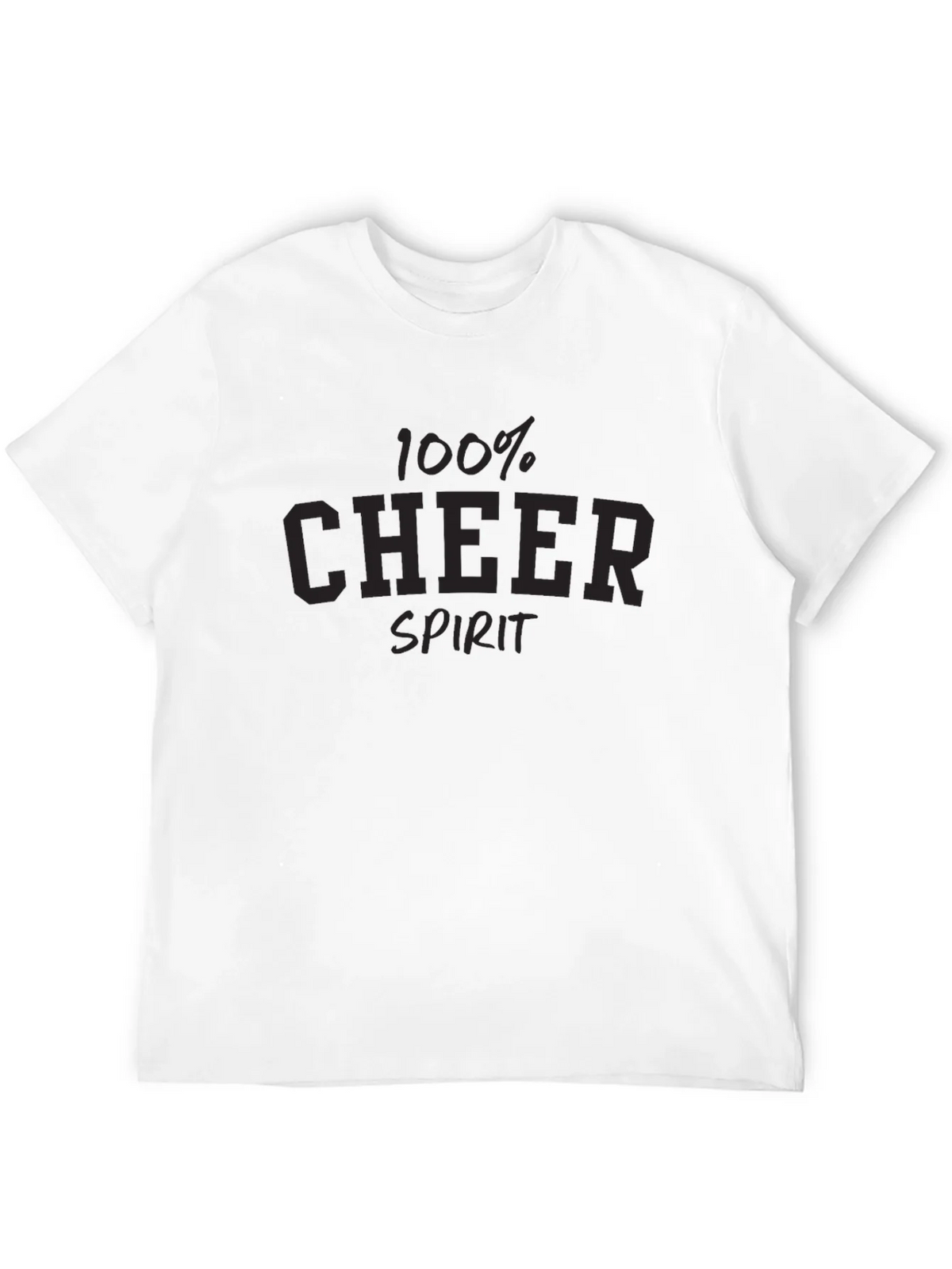 100% Cheer Spirit Graphic Tee - Black product image 11