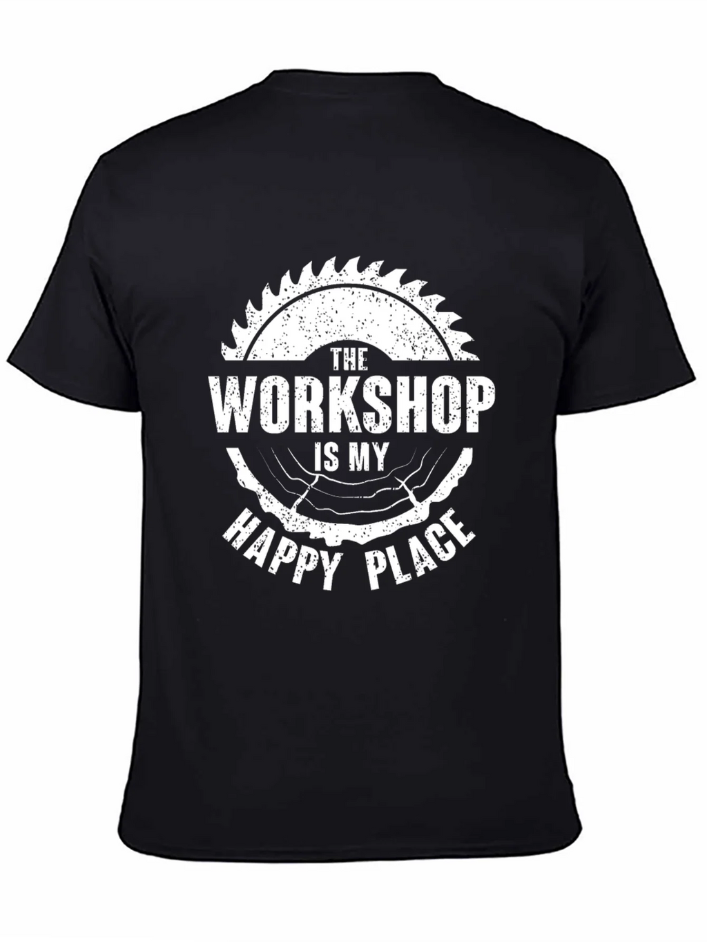 Workshop Happy Place Black Graphic Tee product image 2