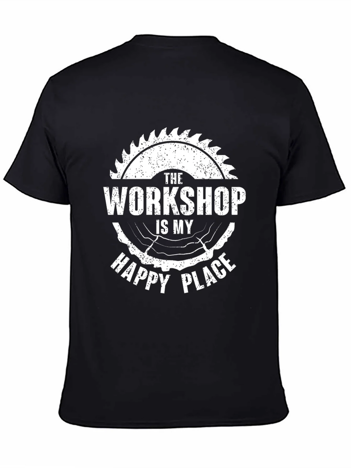 Workshop Happy Place Black Graphic Tee product image 2