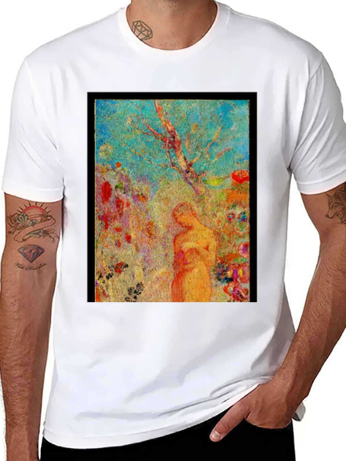 Artistic Graphic Tee - Natures Embrace product image 6