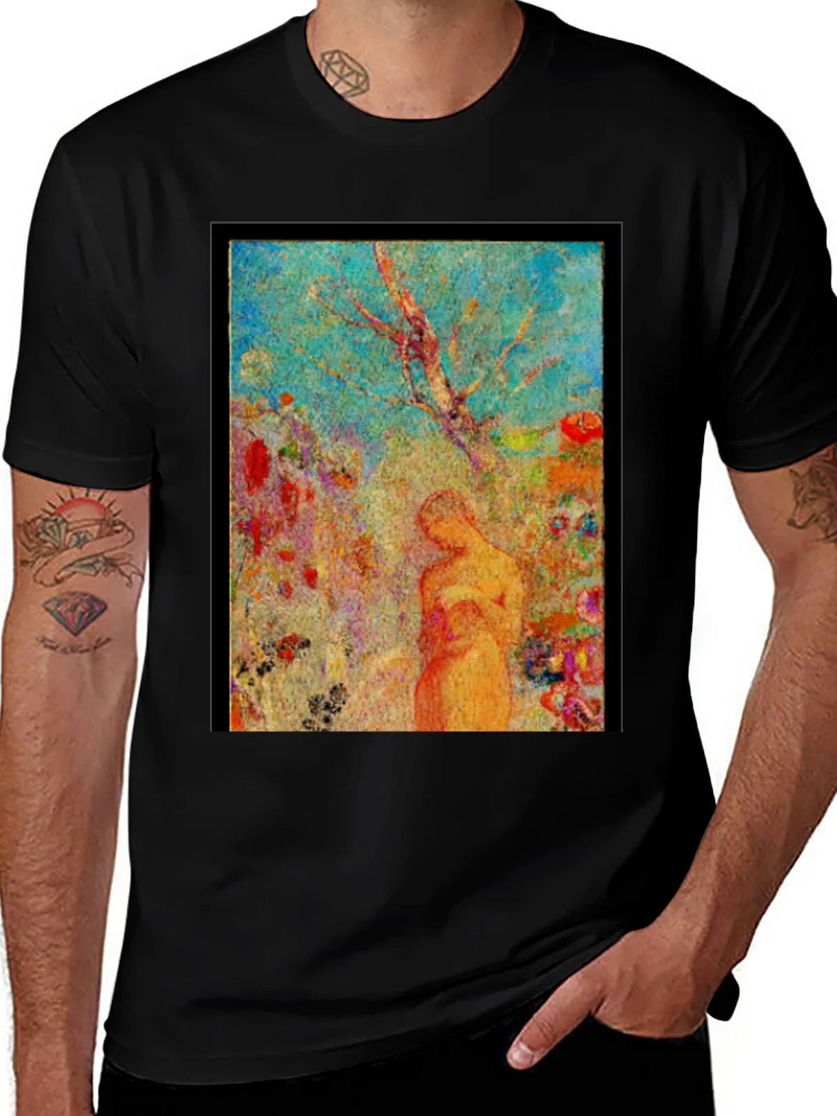 Artistic Graphic Tee - Natures Embrace product image 1
