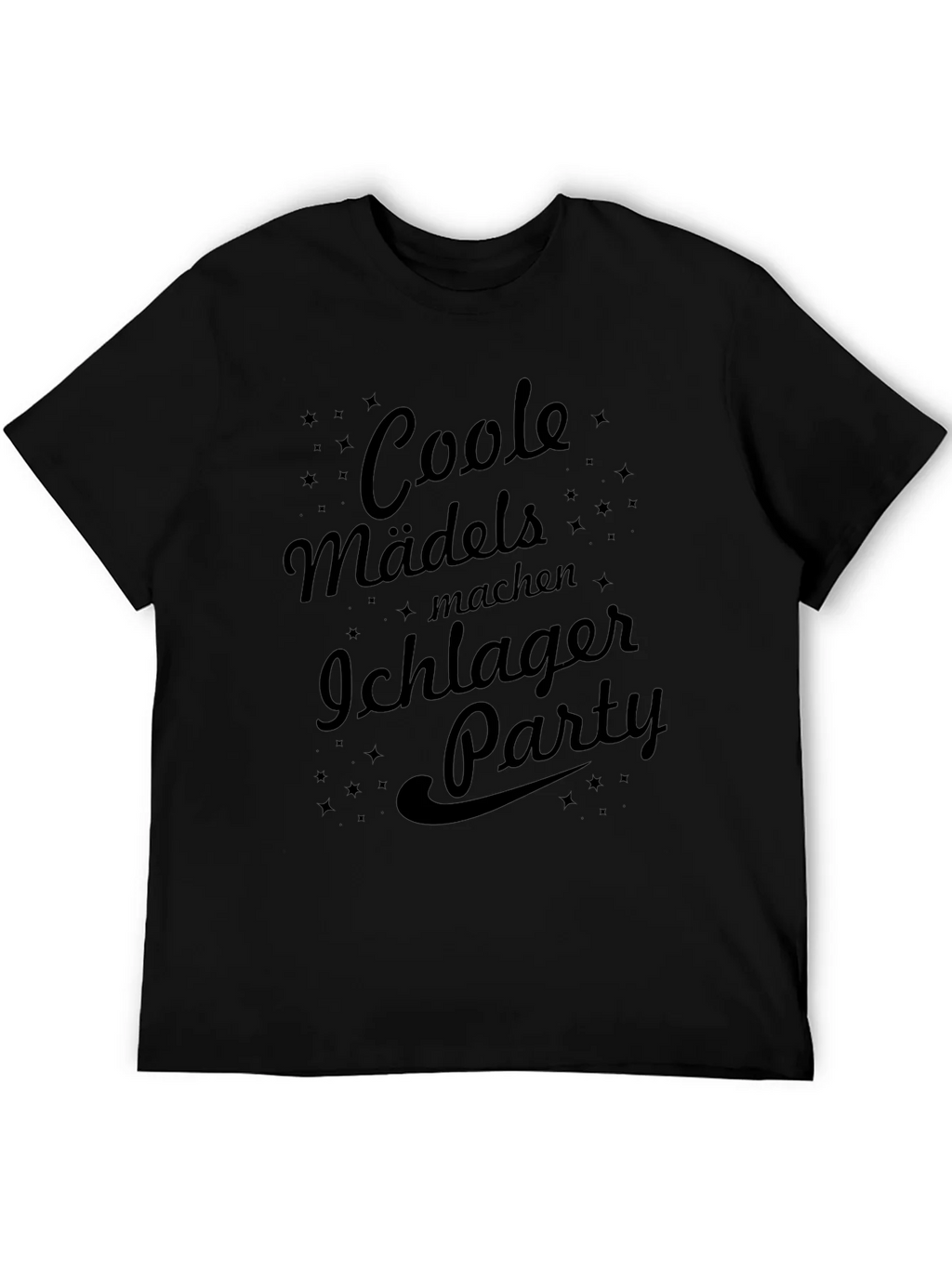 Cool Madels Schlager Party Black T-Shirt product image 4
