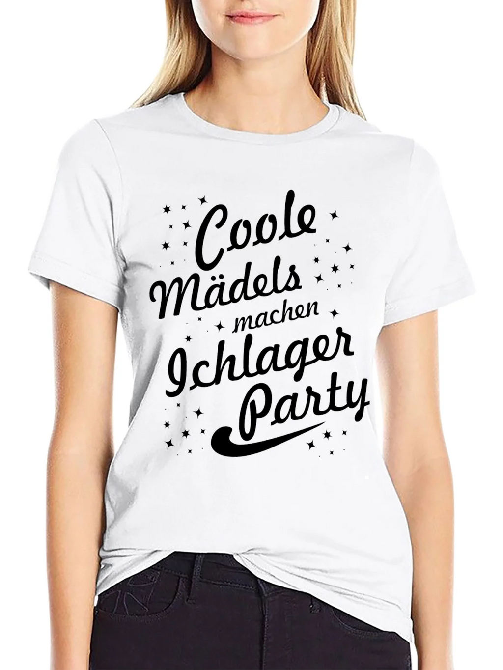 Cool Madels Schlager Party Black T-Shirt product image 5