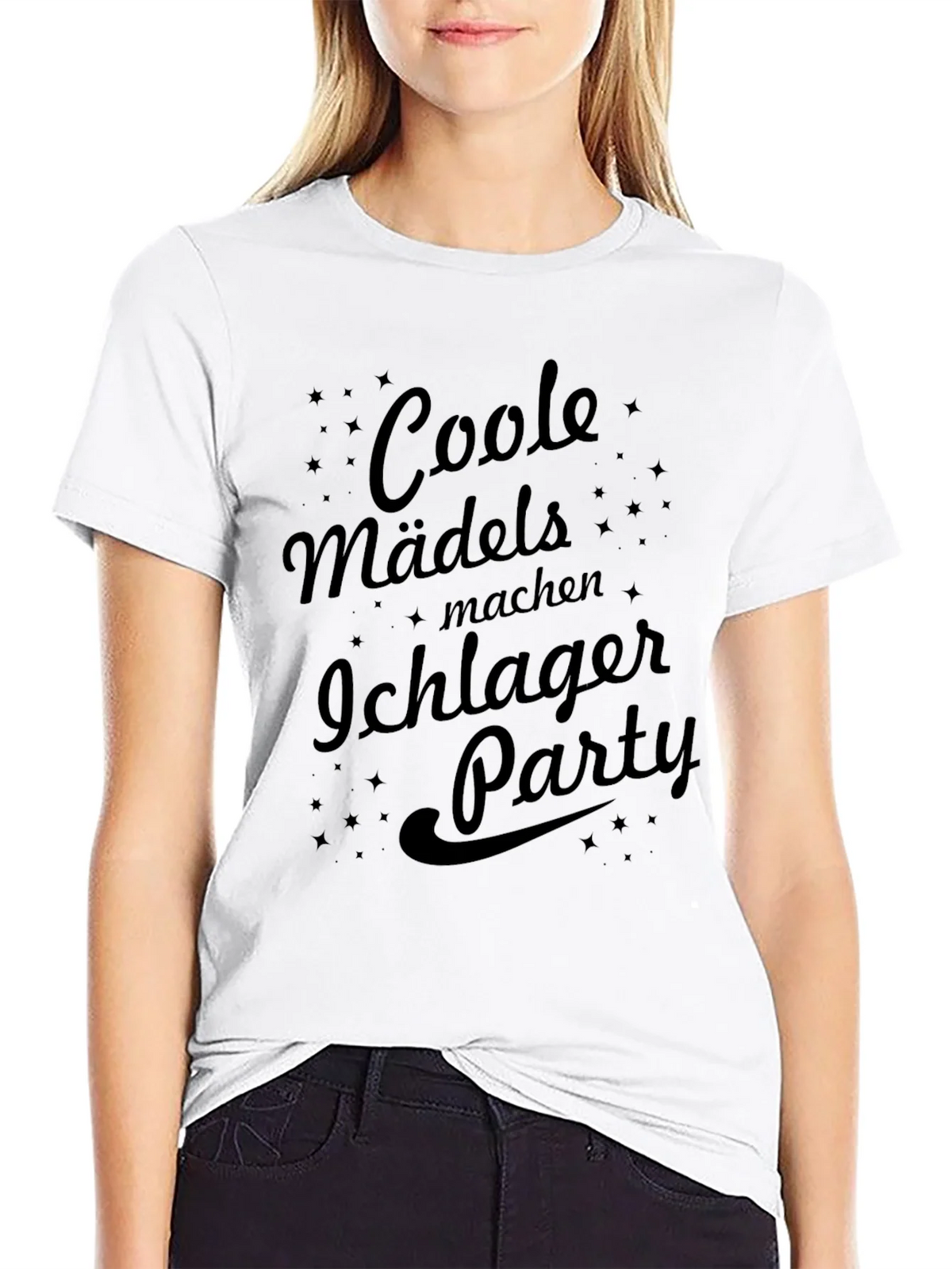 Cool Madels Schlager Party Black T-Shirt product image 5
