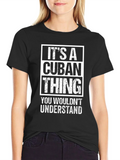Its a Cuban Thing Graphic T-Shirt product image 1