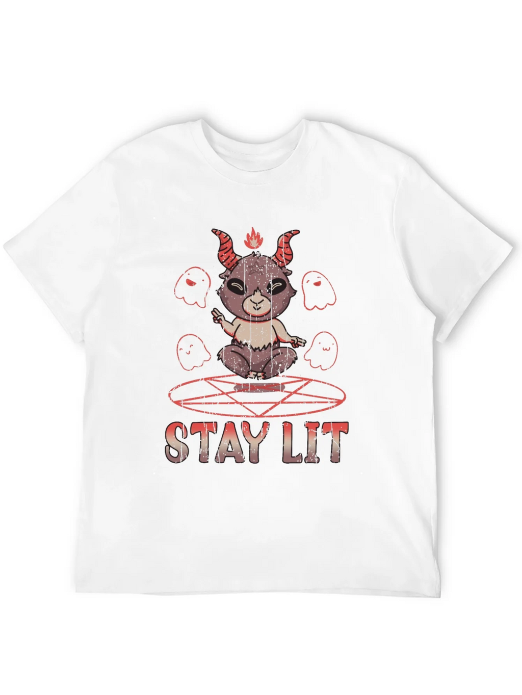 Stay Lit Baphomet T-Shirt product image 11