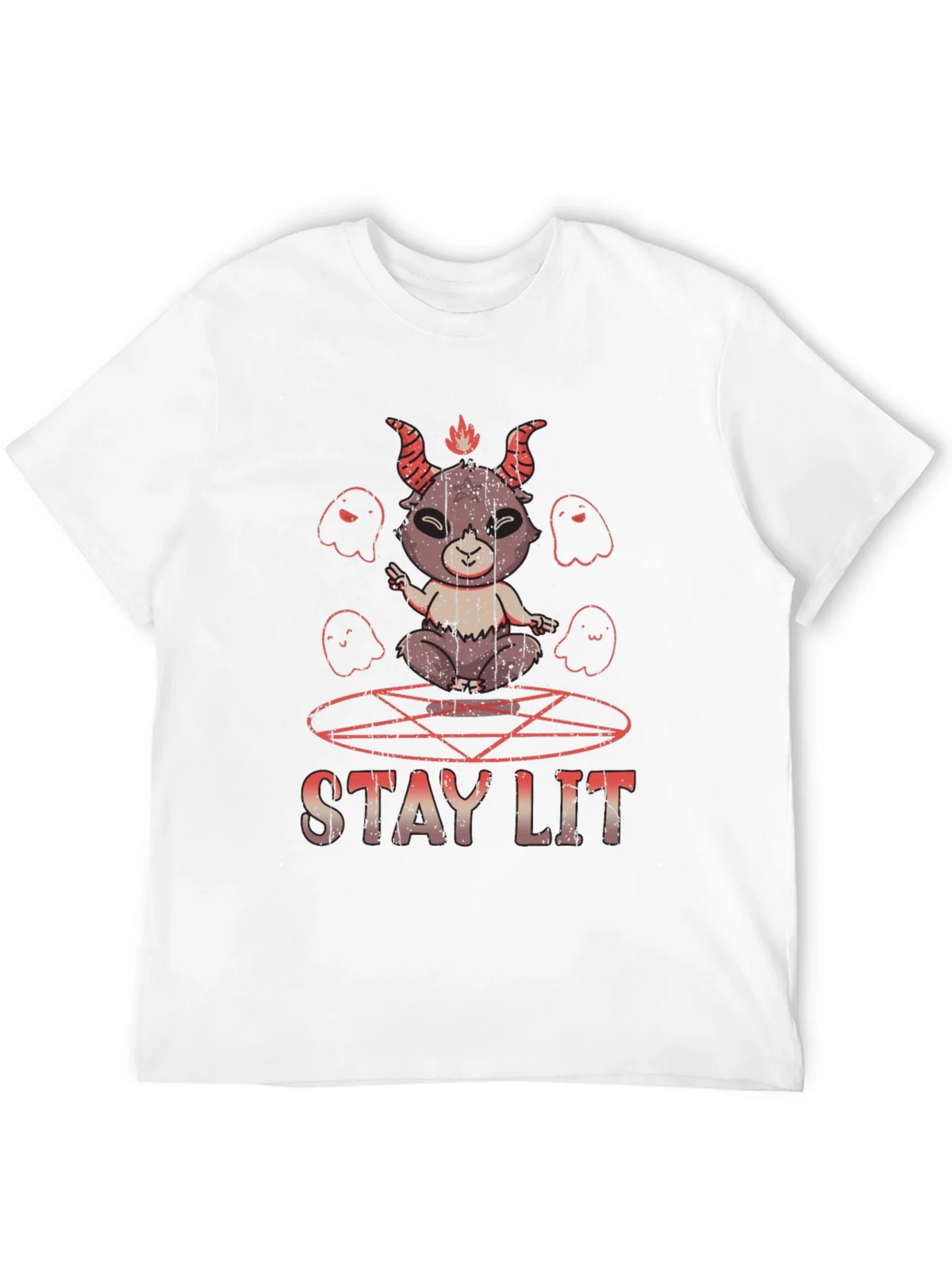Stay Lit Baphomet T-Shirt product image 11