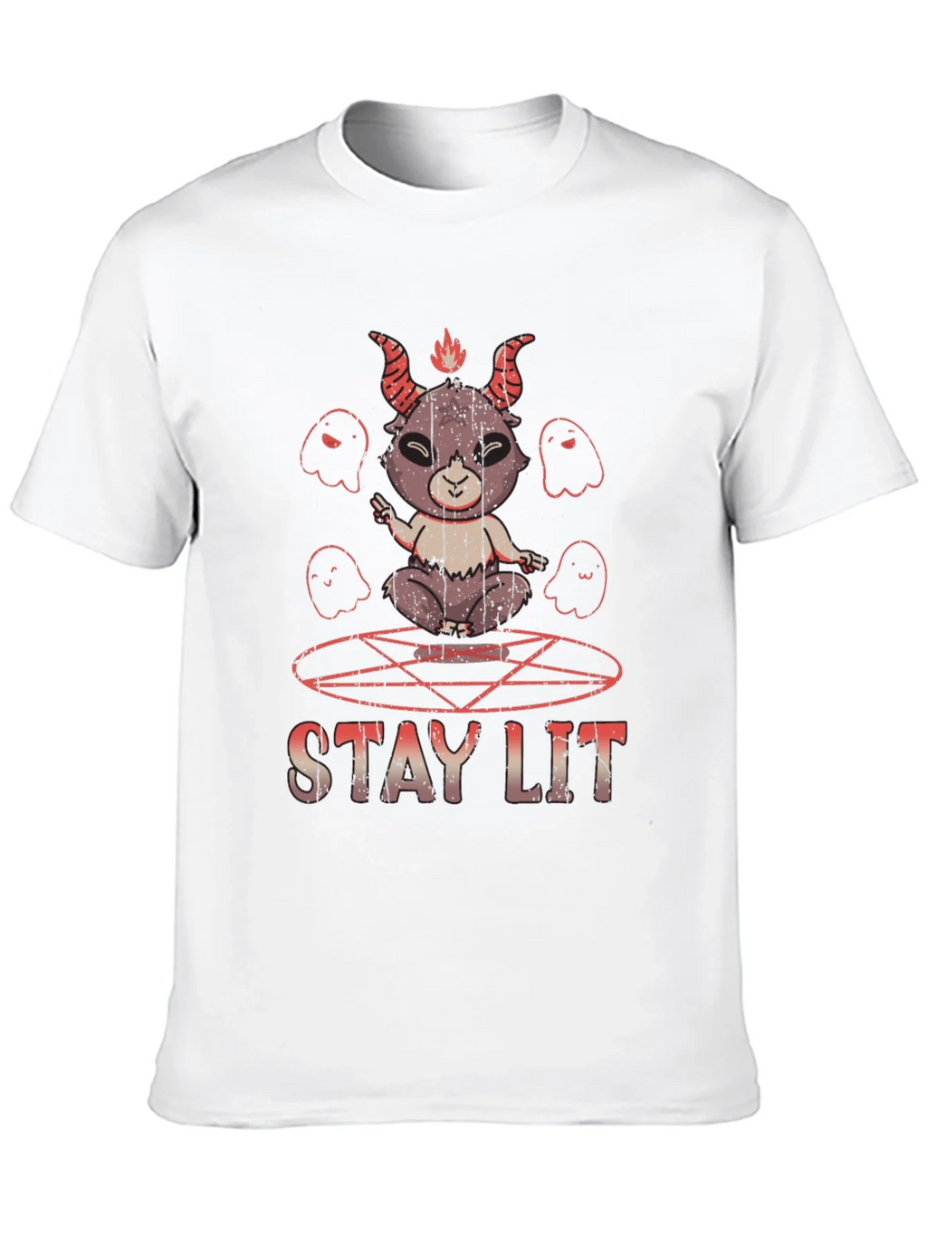 Stay Lit Baphomet T-Shirt product image 9