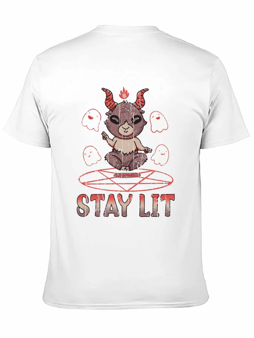 Stay Lit Baphomet T-Shirt product image 10
