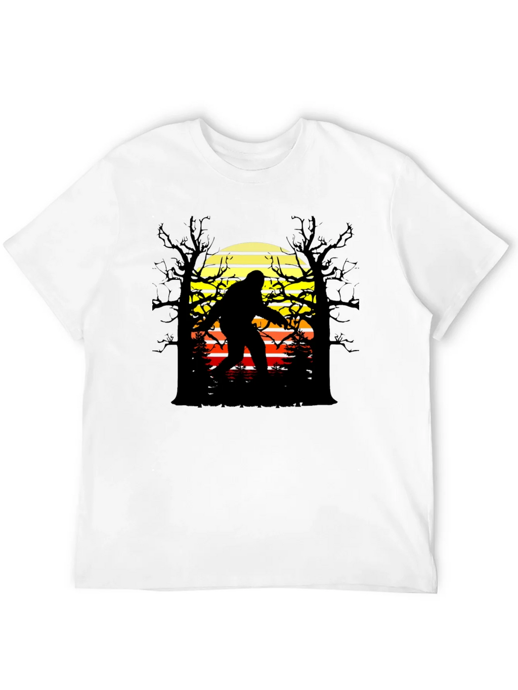Bigfoot Sunset Graphic Tee - Black product image 9