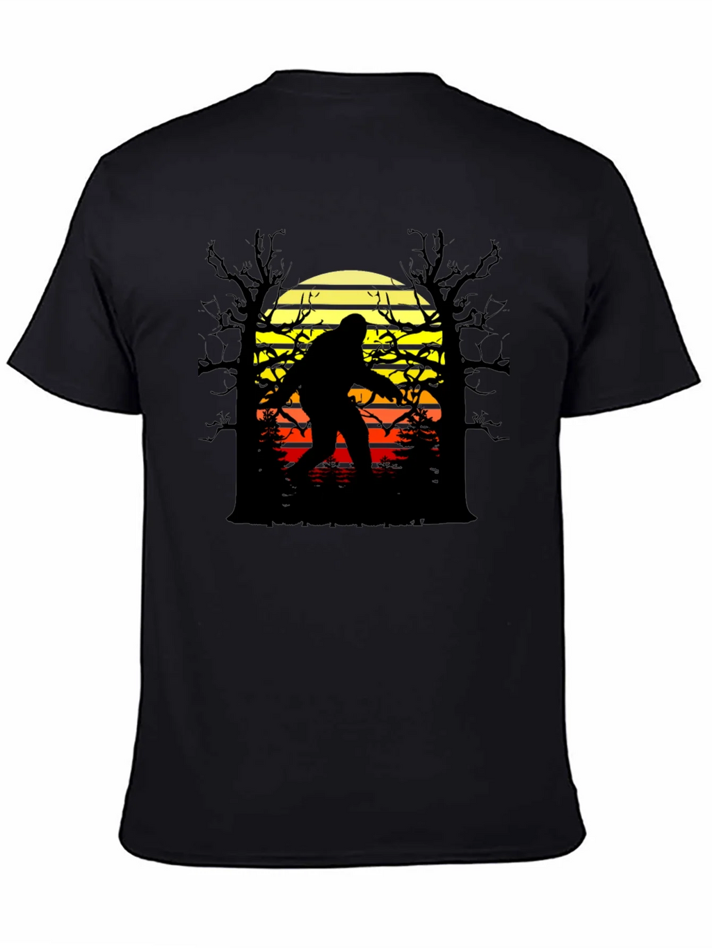 Bigfoot Sunset Graphic Tee - Black product image 4