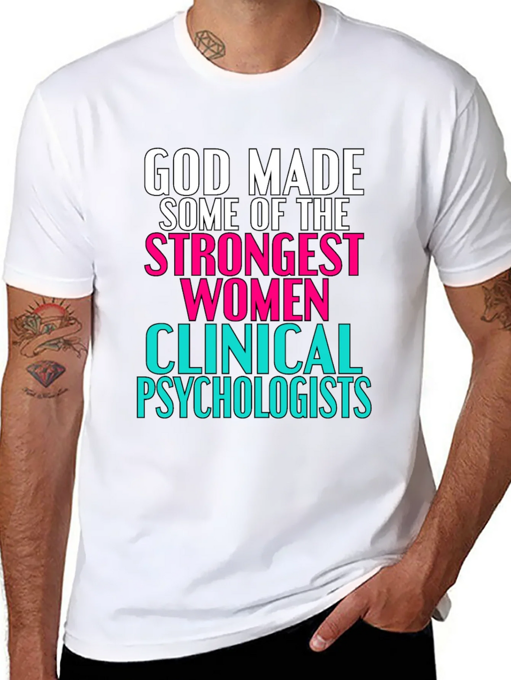 Strong Women Clinical Psychologists T-Shirt product image 7