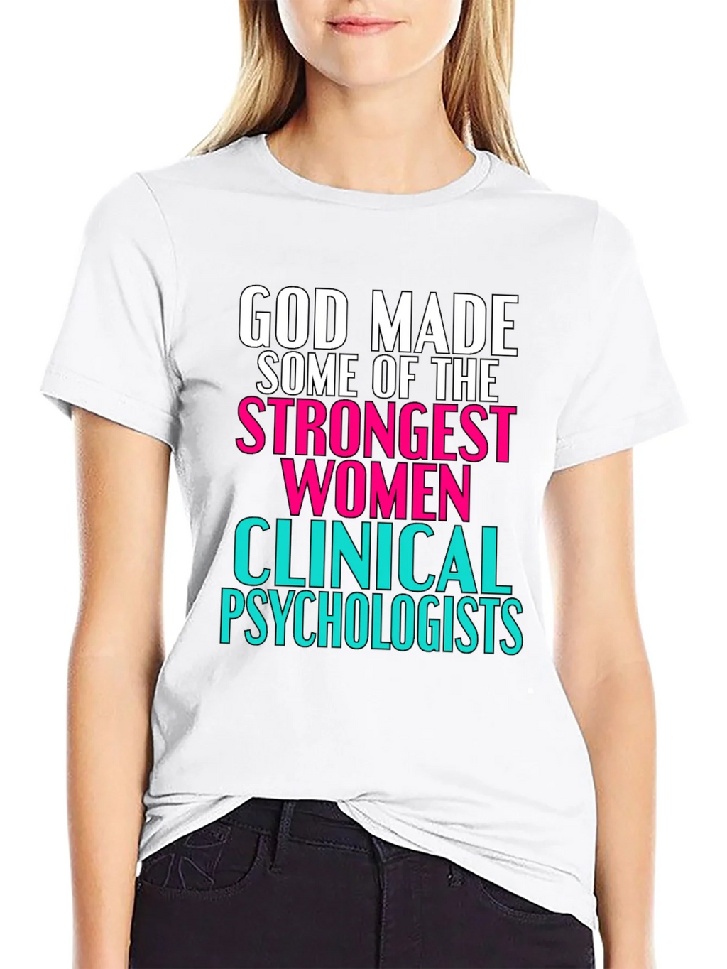Strong Women Clinical Psychologists T-Shirt product image 8