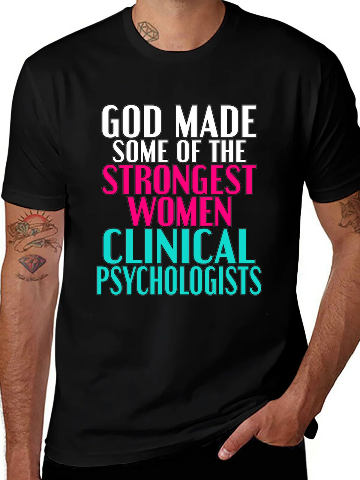 Strong Women Clinical Psychologists T-Shirt product image 1
