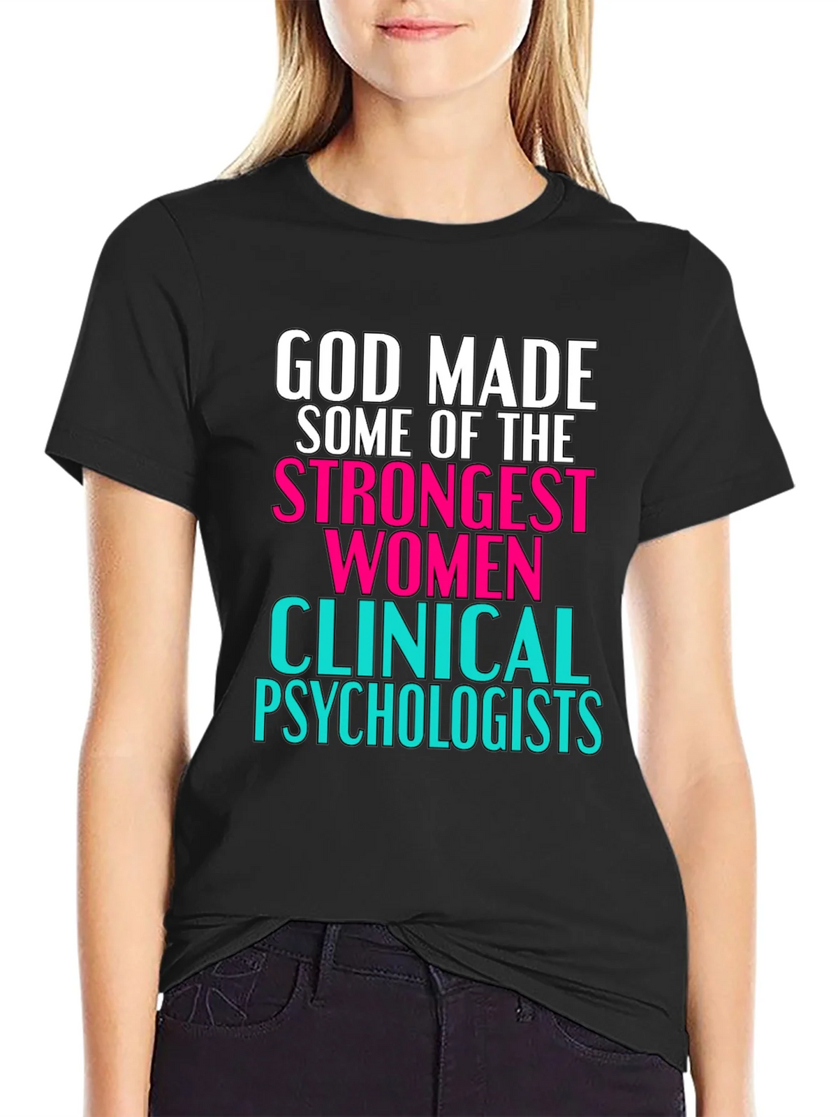 Strong Women Clinical Psychologists T-Shirt product image 2