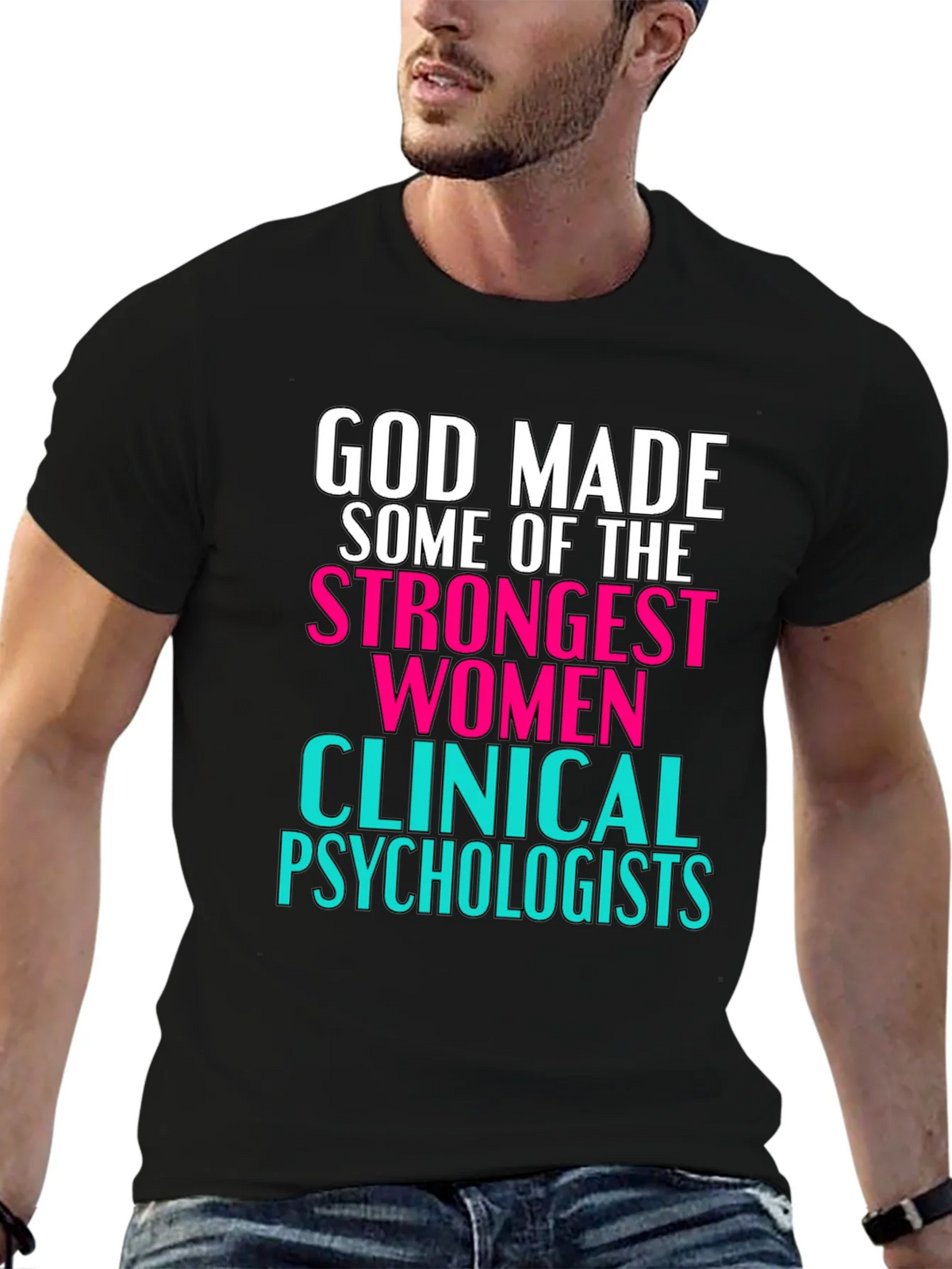 Strong Women Clinical Psychologists T-Shirt product image 6