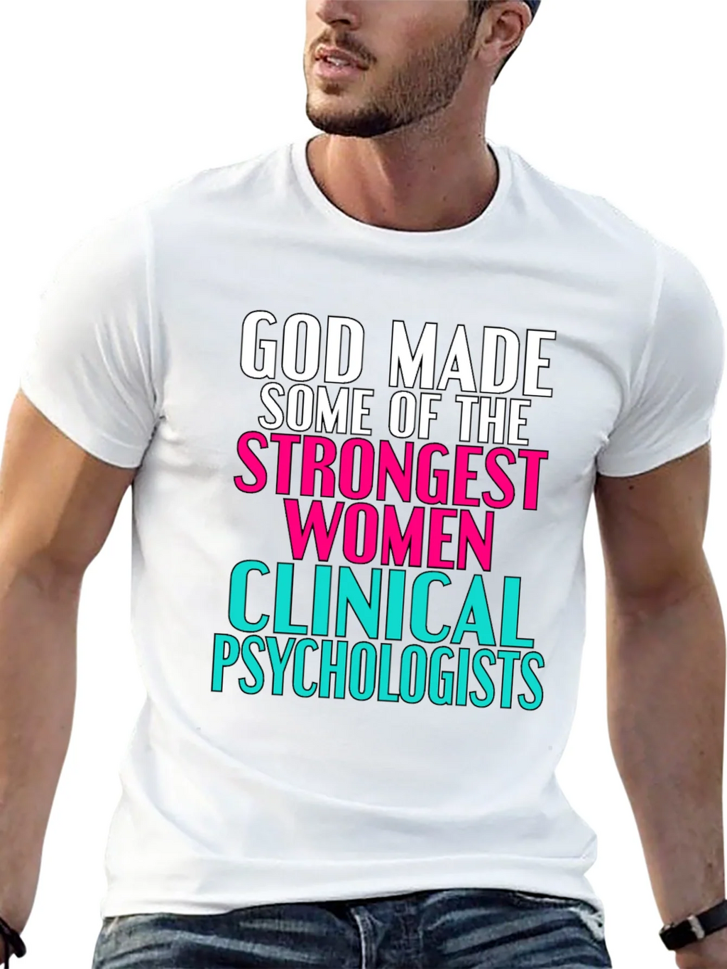 Strong Women Clinical Psychologists T-Shirt product image 12