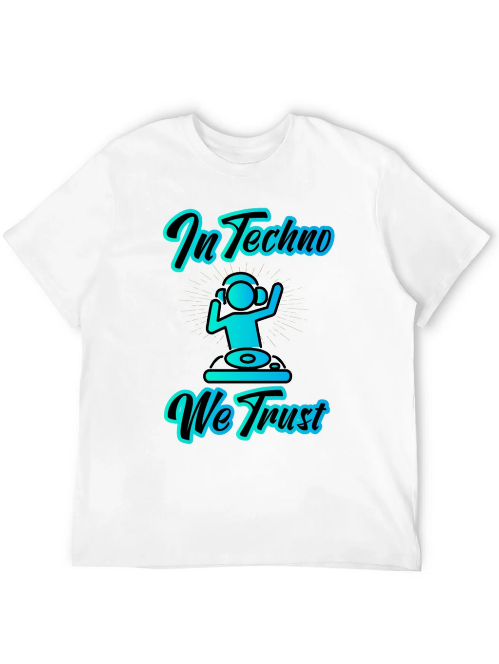 In Techno We Trust Graphic T-Shirt product image 11