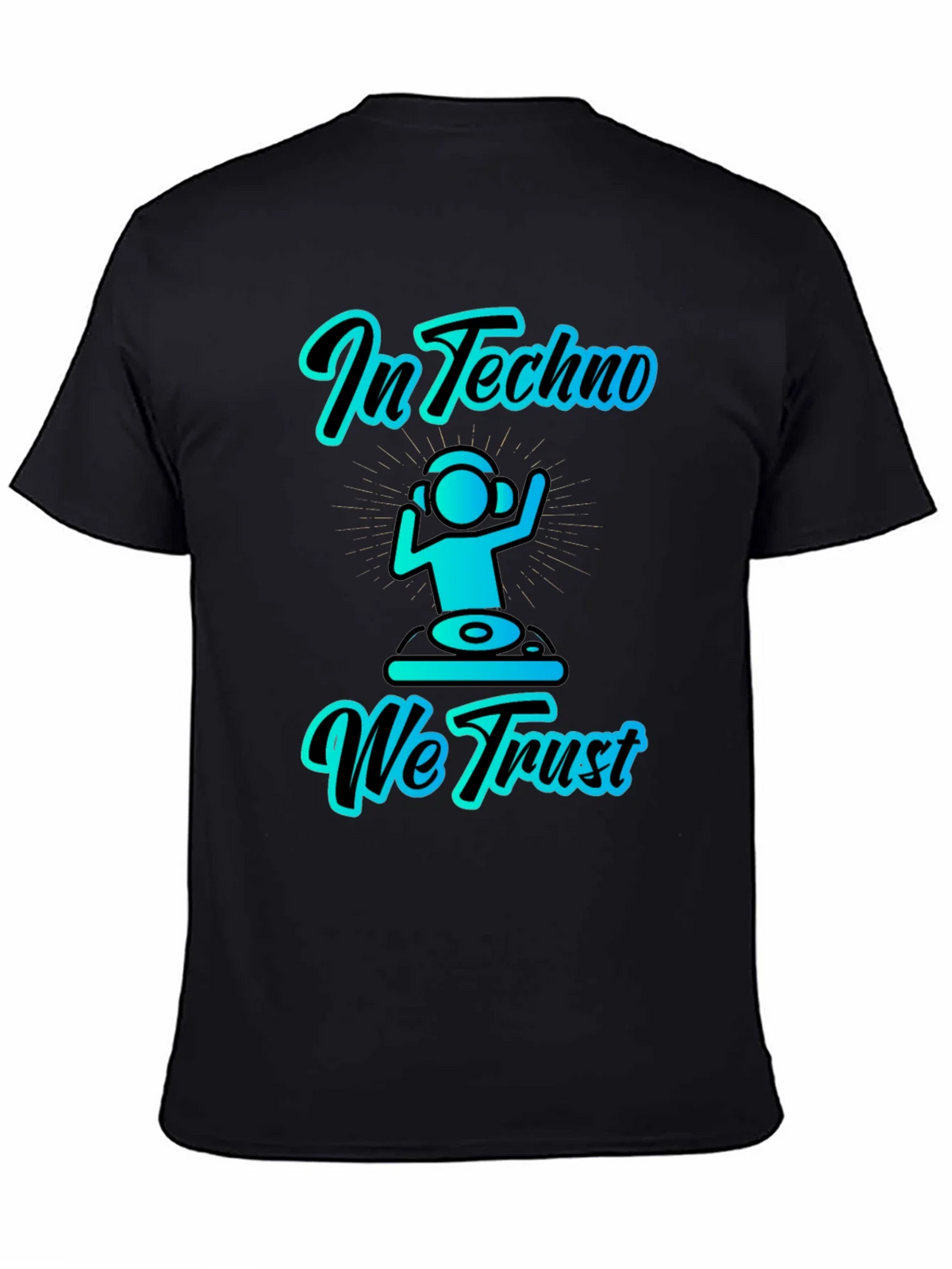 In Techno We Trust Graphic T-Shirt product image 4