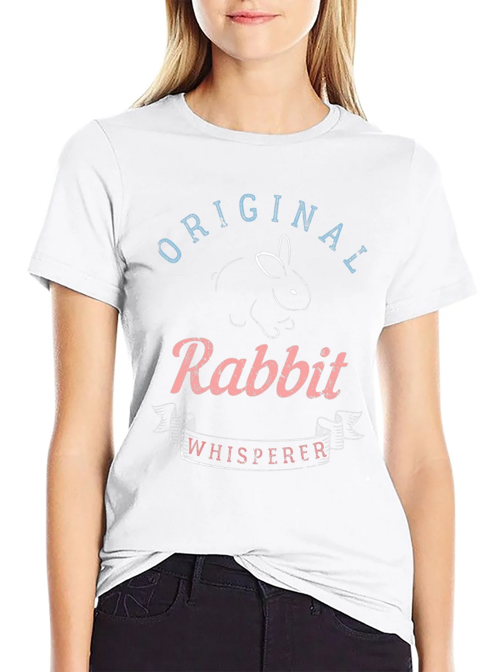 Original Rabbit Whisperer Graphic Tee product image 3
