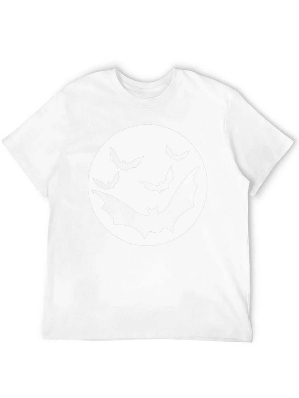 Bat Moon Graphic Tee - Halloween Shirt product image 9