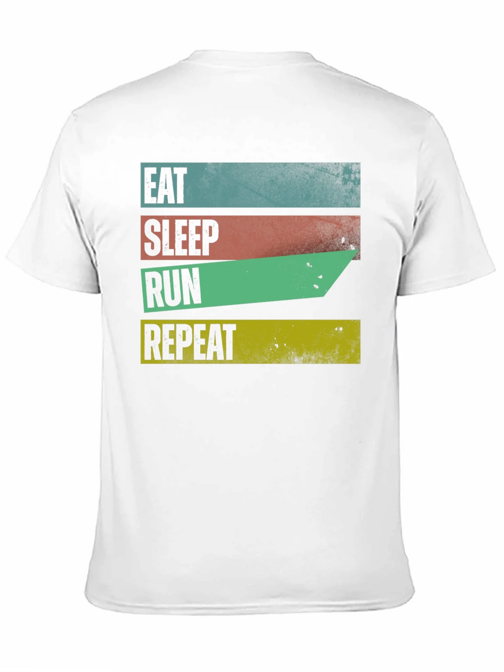 Eat Sleep Run Repeat Graphic Tee - Mens Black T-Shirt product image 10