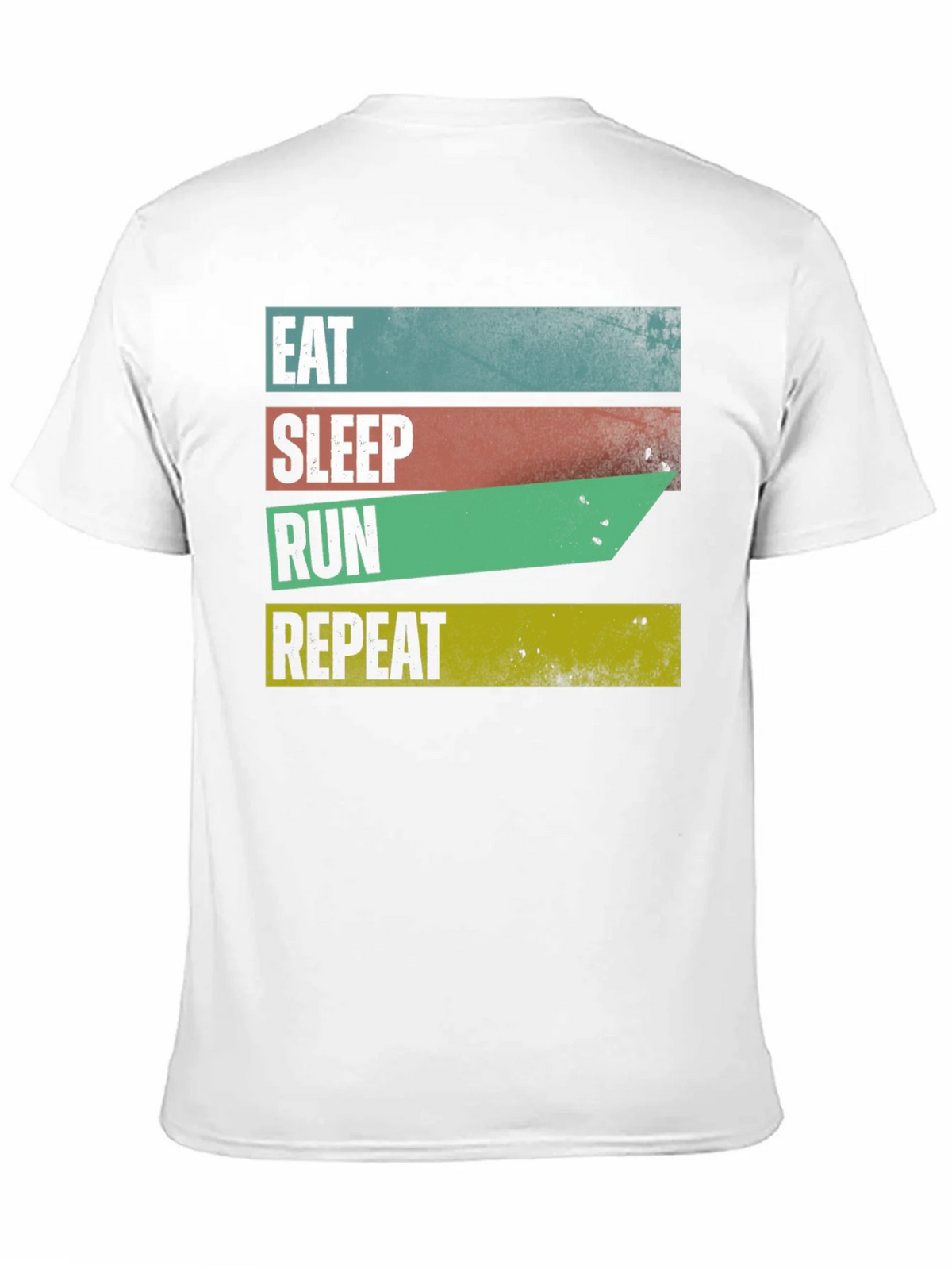 Eat Sleep Run Repeat Graphic Tee - Mens Black T-Shirt product image 10