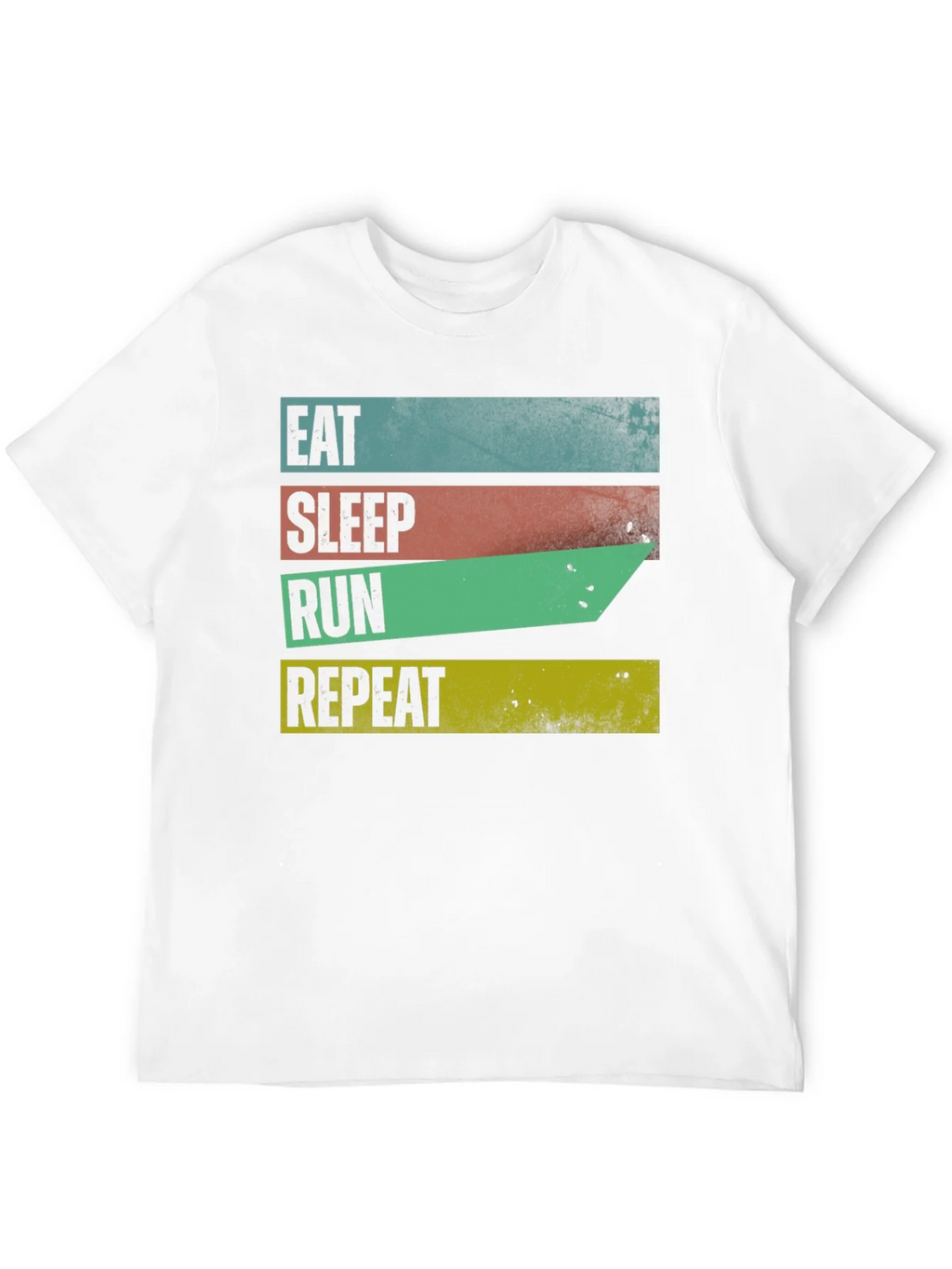 Eat Sleep Run Repeat Graphic Tee - Mens Black T-Shirt product image 11