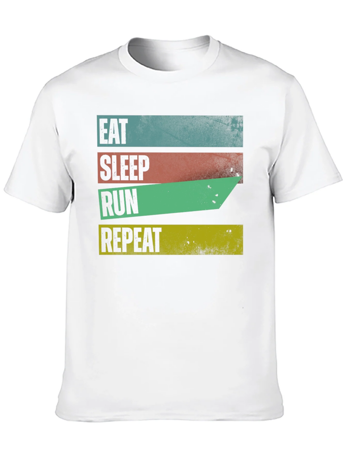 Eat Sleep Run Repeat Graphic Tee - Mens Black T-Shirt product image 9