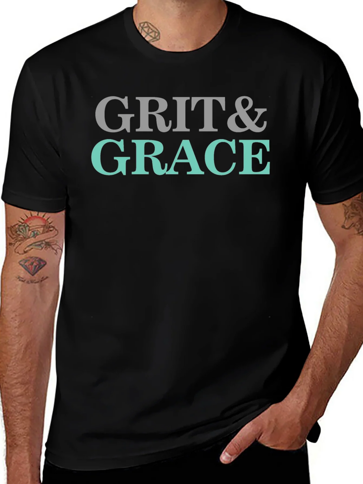 Grit & Grace Graphic Tee - Stylish Comfort product image 1