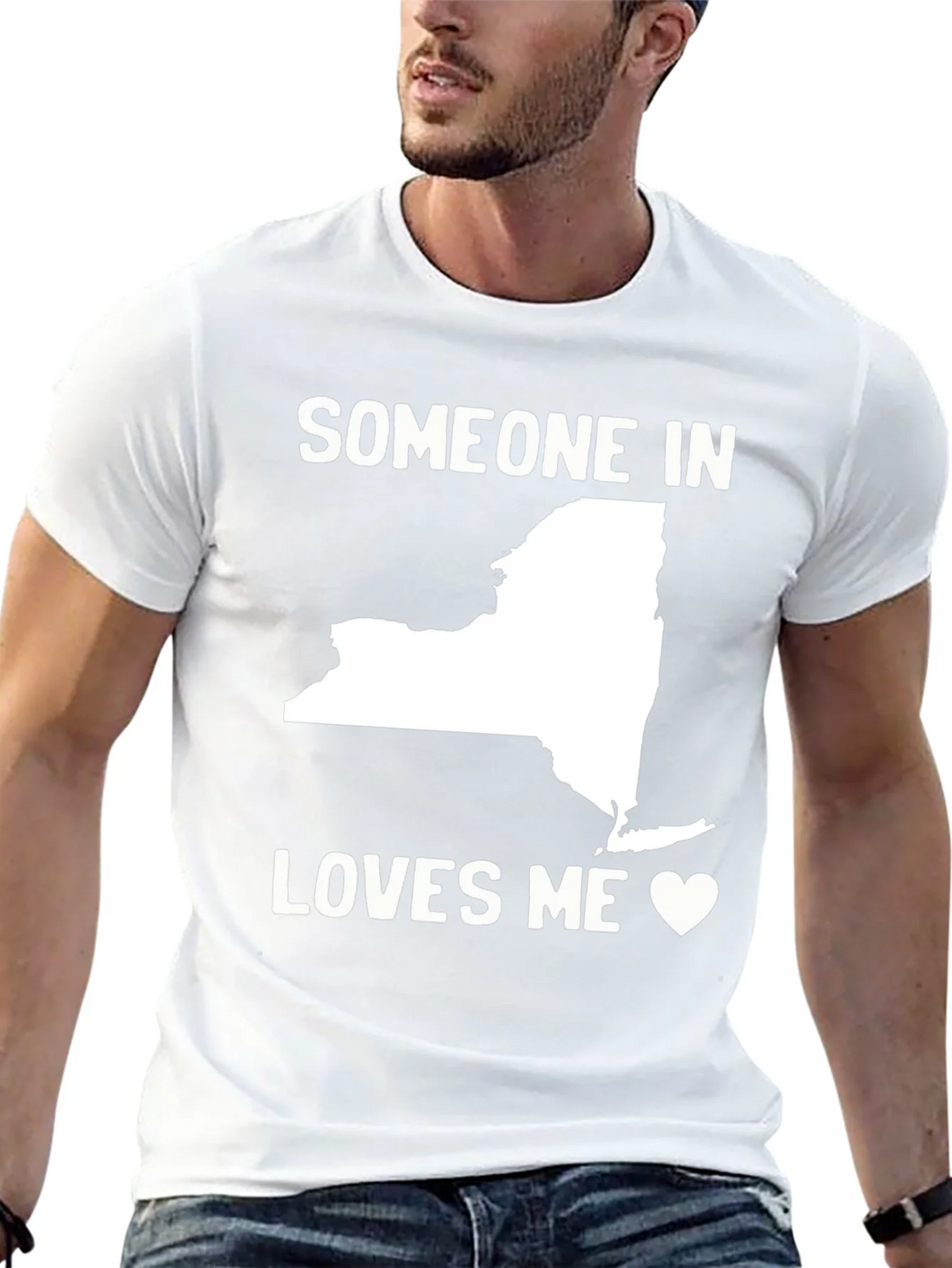 Someone in New York Loves Me T-Shirt product image 12