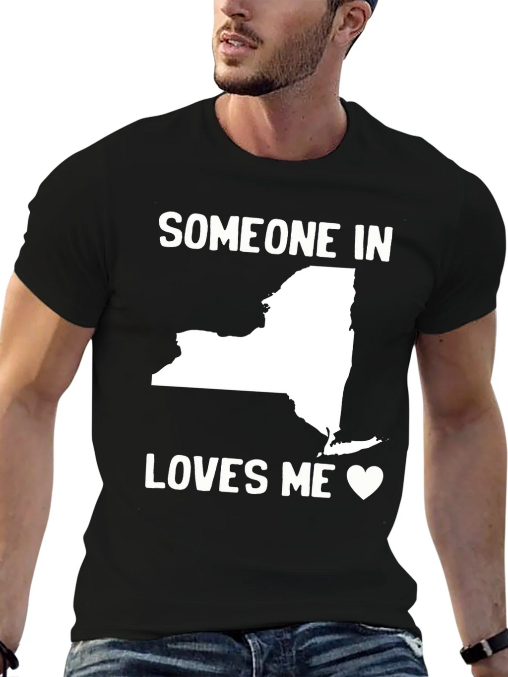 Someone in New York Loves Me T-Shirt product image 6