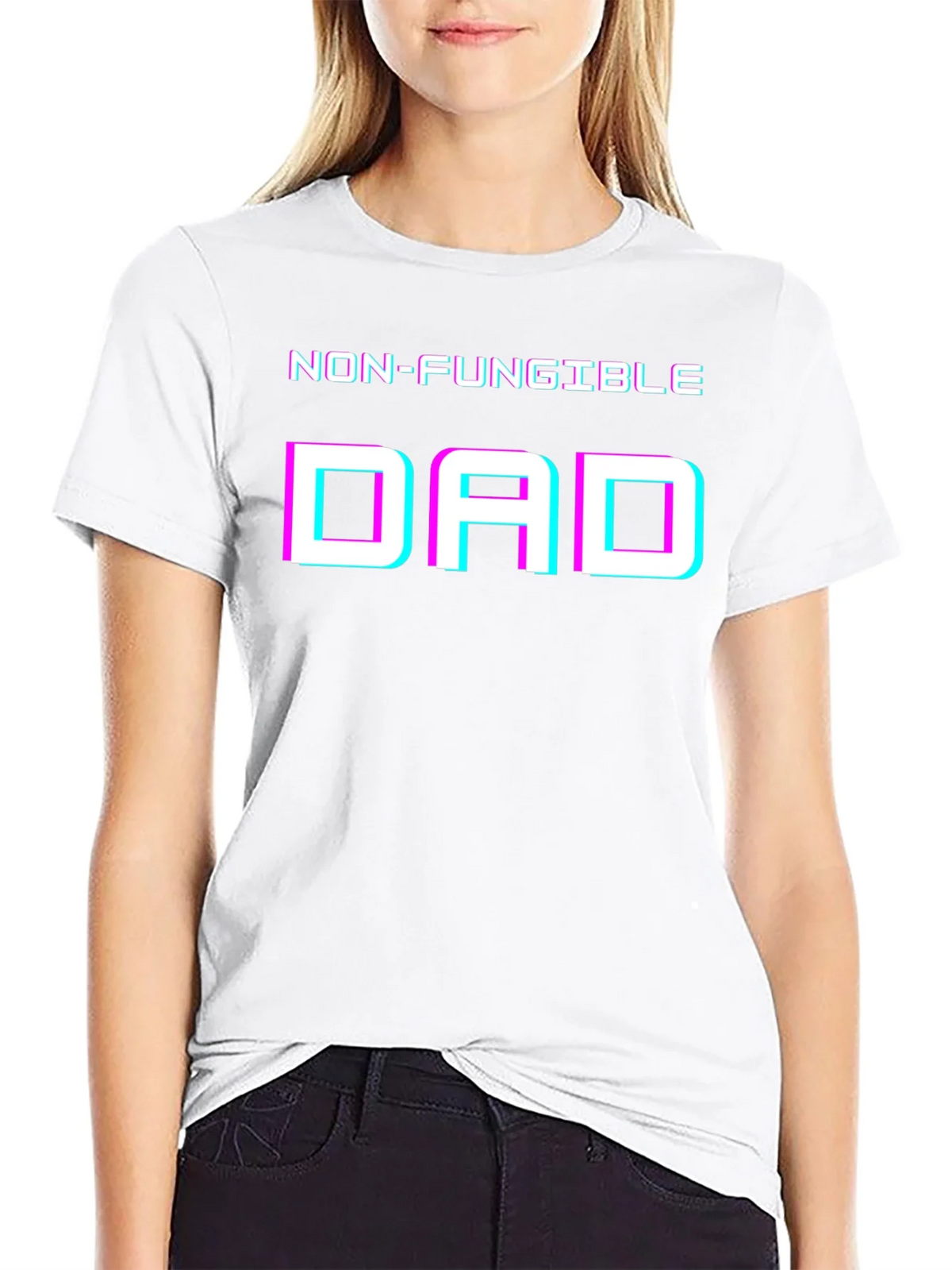 Non-Fungible Dad T-Shirt - Fun Crypto Tee product image 5