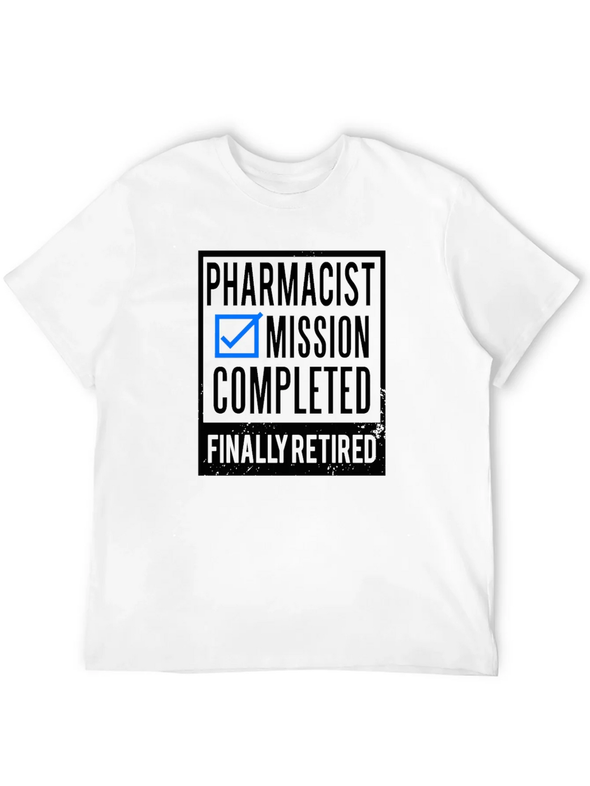 Pharmacist Mission Completed Retired Black T-Shirt product image 11
